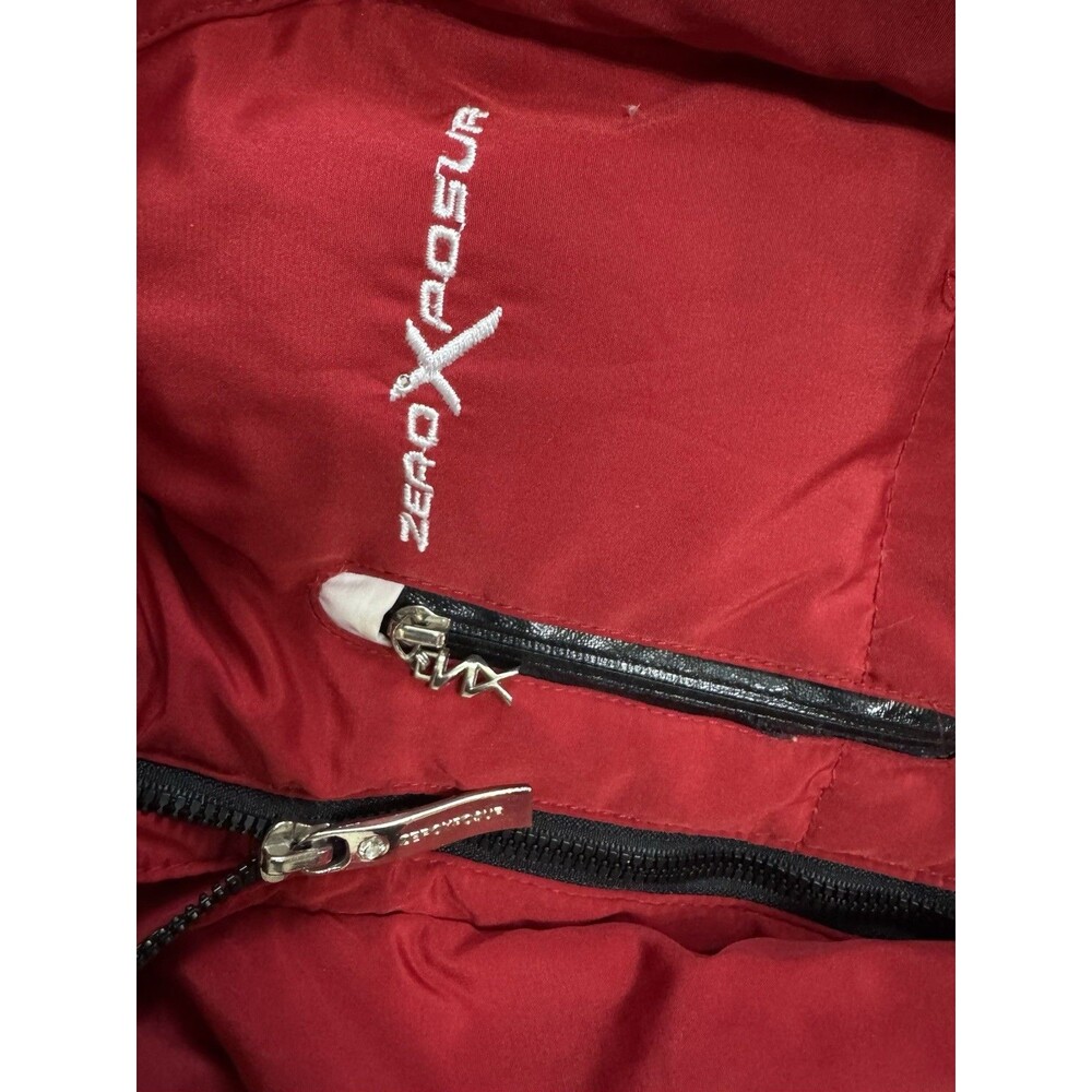 ZeroXPosur Women’s Size M Winter Snowboard Down Puffer‎ Jacket W Lots Pockets - Picture 3 of 6